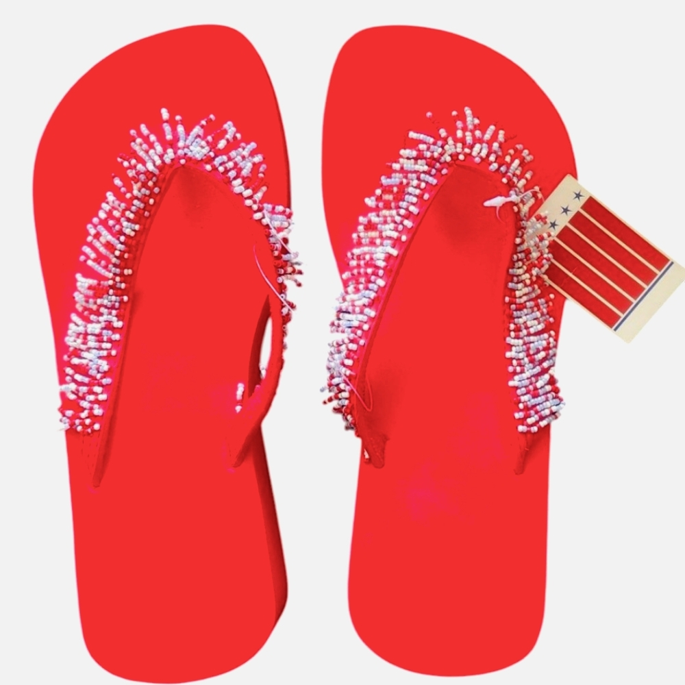 Red Sandals